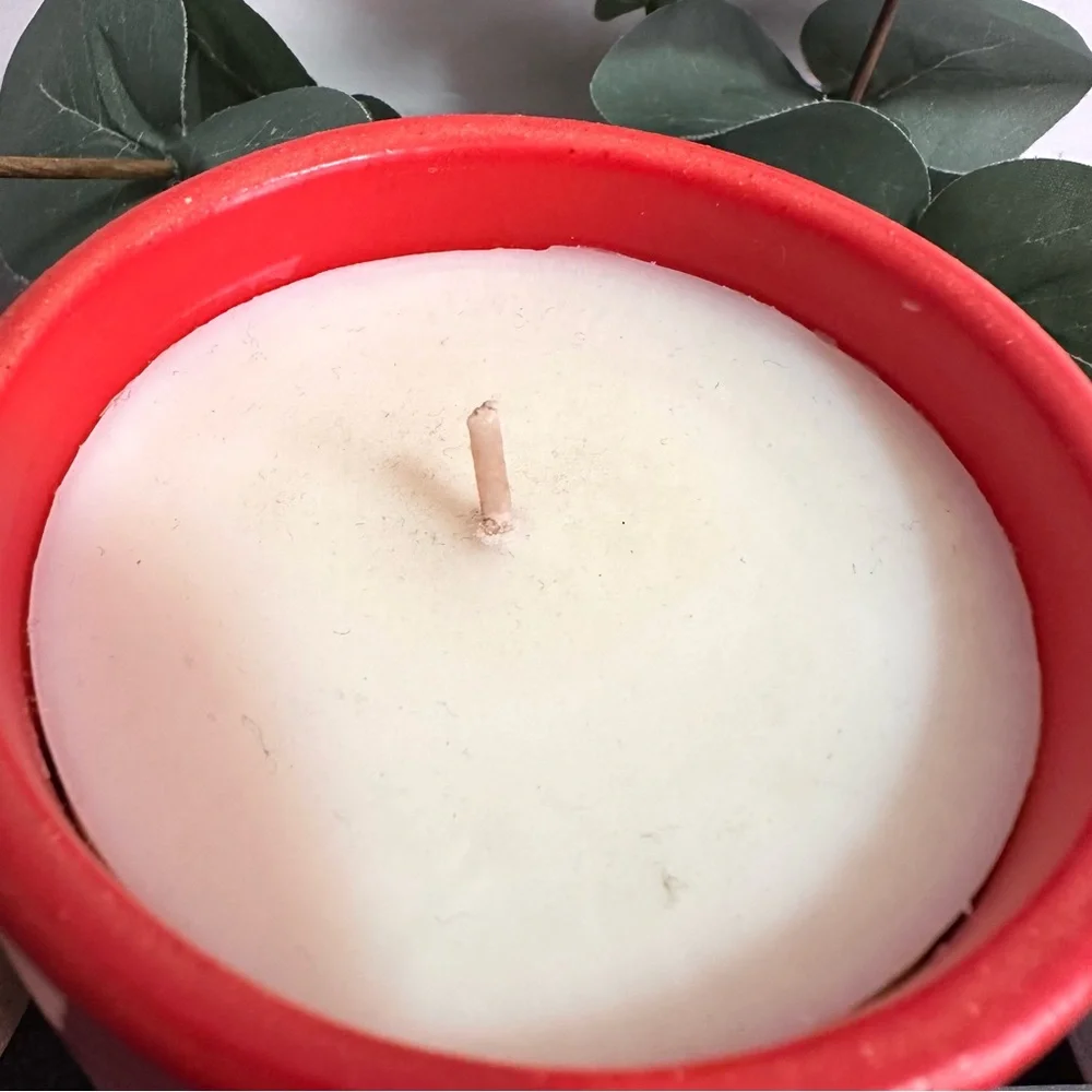 Set of 2 - Opalhouse Scarlet Citron 10.3oz Ceramic Jar Scented Candle - NEW